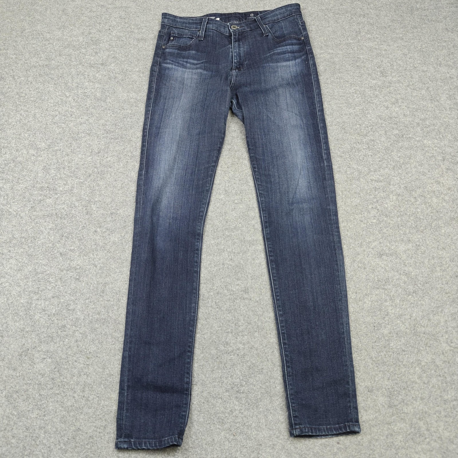 Ag Adriano Goldschmied Farrah Skinny Jeans Womens 28r Blue Wash High Rise Denim